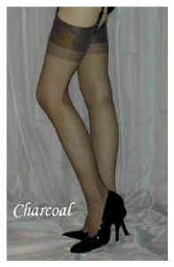 Mr.B Charcoal  Nylon Stockings with RHT