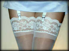 French Lace Top Stockings�