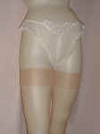Open bottom Sheer Nylon Panties