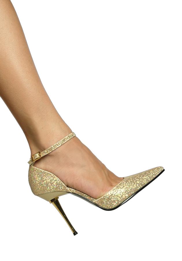Gold With Gold Heel