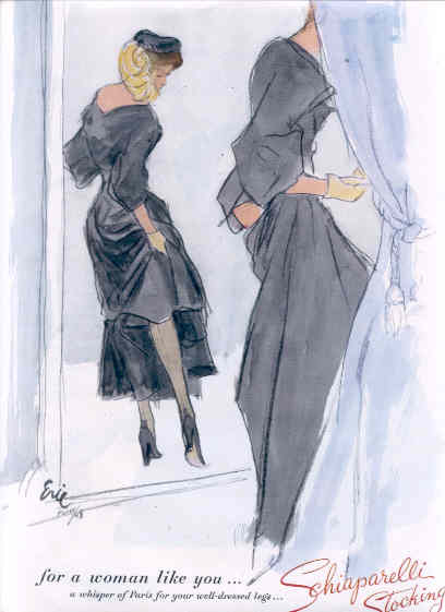 Schiaparelli Nylon Stockings